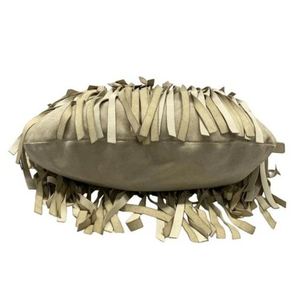 YvesSaintLaurent rivegauche (YSL) Boheme 138962 Light gray Suede Leather - - Picture 5 of 15